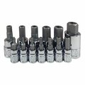 Atd Tools 0.13 in. Tamperproof SAE Hex Bit Socket Set ATD-13798